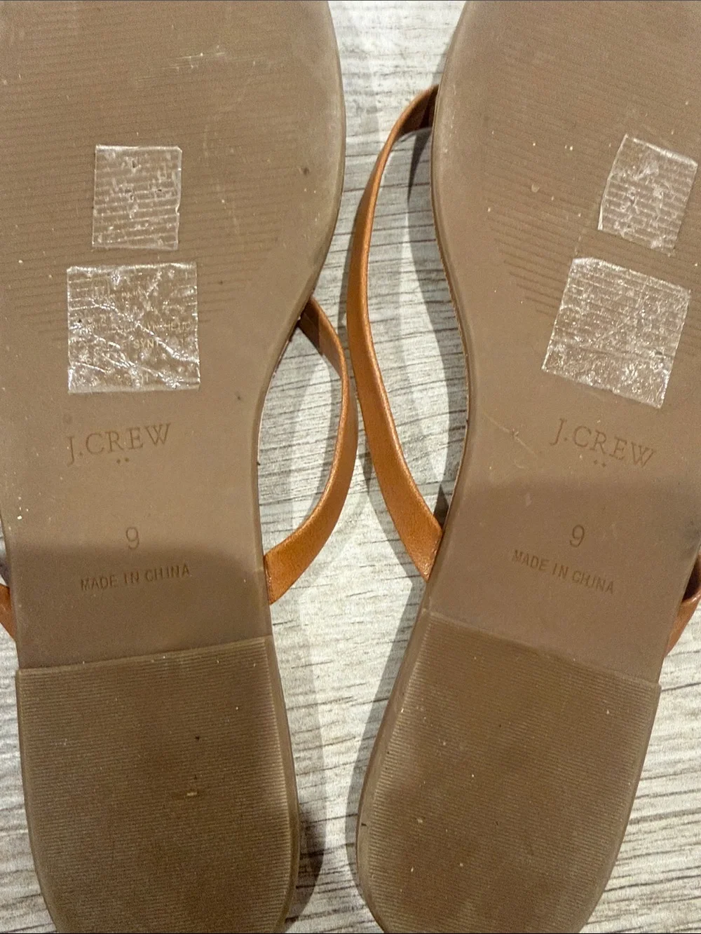 J. Crew Women's Twin-Pack Flip-Flop Sandals in Black and Brown